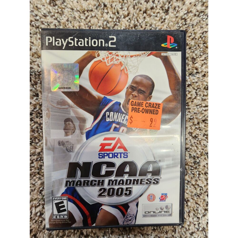 NCAA March Madness 2005 for Playstation 2 CIB